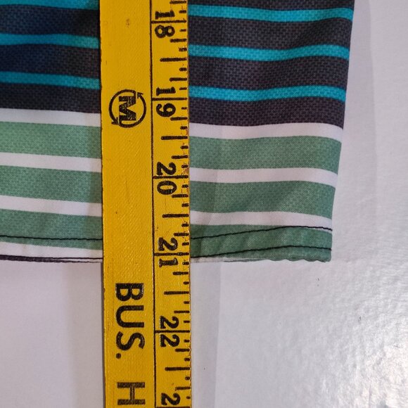O'Neill board short men's size 34 grey white green stripes - Picture 11 of 12